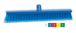 Щётка подметальная с распушенными концами - мягкая 500х60 мм., синий - фото 11057
