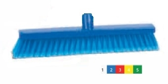 Щётка подметальная с распушенными концами - мягкая 400х50 мм., синий - фото 11535