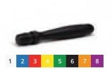 Ручка эргономичная для ручного сгона, 175 мм, зеленый - фото 11818