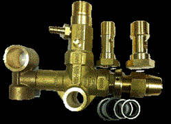 Регулировочный клапан VB 56; вход 1/2" г, выход М22х1,5ш (Сомет К 750 15/210) 30 л/мин 250 бар