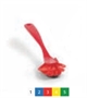 Щётка для посуды - мягкая 225х28 мм., красный - фото 12000