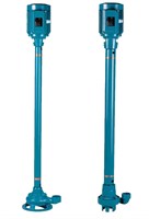Вертикальные полупогружные насосы