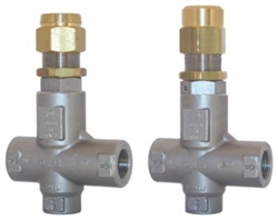 Клапан предохранительный VS 24 - VS 43 - Aisi 303 (нерж.); вход 1/2г, 80 л/мин 310 бар - фото 107889