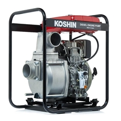 Дизельная мотопомпа для сильно-загрязненных вод Koshin STY-100D - фото 120015