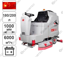 Аккумуляторная поломоечная машина с местом оператора Bennett Dragoon D100b Plus (с литиевым АКБ 210 а/ч) - фото 124560