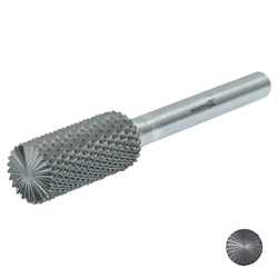 Борфреза с торцевыми зубьями B 25х25 M06 алмазная насечка - фото 124819