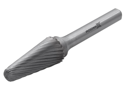 Борфреза сфероконическая L 14х28 M08 одинарная насечка - фото 125796