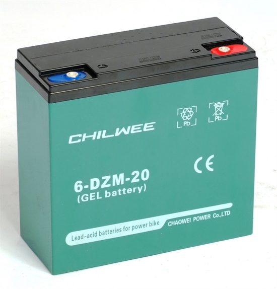 Аккумуляторная батарея Chilwee 8-DZM-20 (16 В, 24 А/ч) - фото 51971