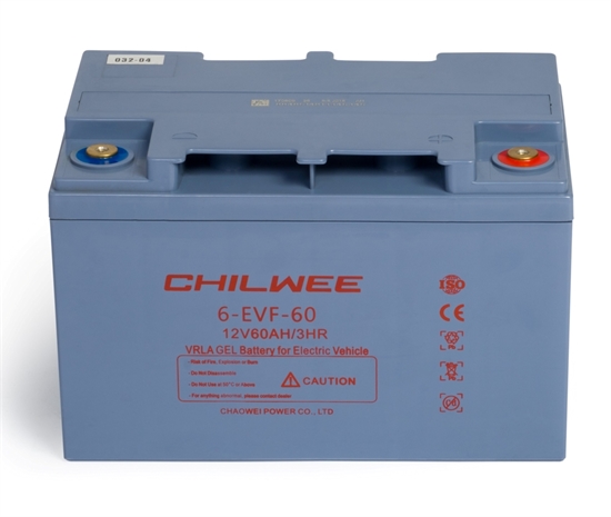 Аккумуляторная батарея Chilwee 6-ЕVF-60 (12 В, 66 А/ч) - фото 51972