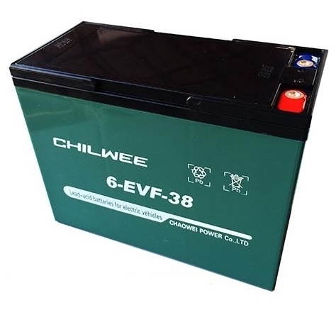Аккумуляторная батарея Chilwee 6-ЕVF-38 (12 В, 40 А/ч) - фото 51980