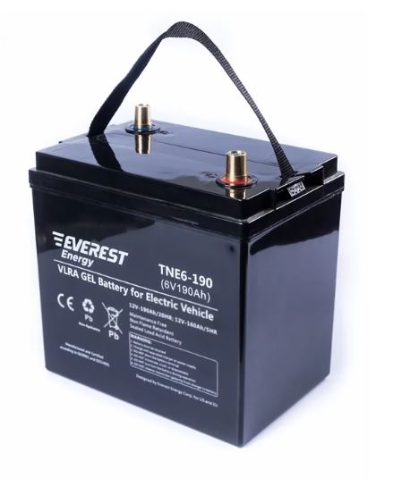 Everest Аккумуляторная батарея TNE 6-190 (6 В, 160 А/ч) - фото 57288