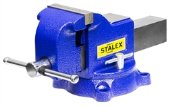 Тиски слесарные STALEX "Гризли", 100 х 100 мм., 360°, 9,5 кг. - фото 61145