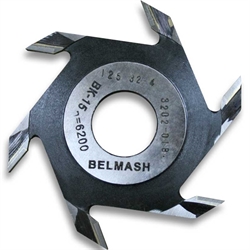 Фреза пазовая BELMASH 125х32х4 мм с переходным кольцом 32/30мм - фото 70453