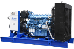 Высоковольтный дизель генератор 500 кВт Baudouin TBd 690TS-10500 10,5 кВ - фото 80790