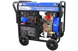 Инверторный дизельный сварочный генератор TSS DGW 6.0/200ED-R - фото 83375