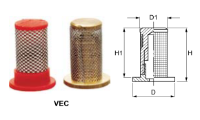 Фильтр с фланцами VEC