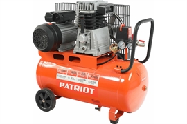 Компрессор поршневой ременной PATRIOT PTR 50-360 I