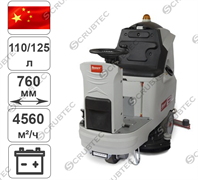 Аккумуляторная поломоечная машина с местом оператора Bennett Hussar H860b (с литиевым АКБ 315 а/ч)