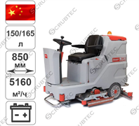 "Аккумуляторная поломоечная машина с местом оператора Bennett Patrol P150-85R Pro GT (с литиевым АКБ 210 а/ч)"