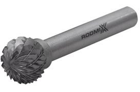 Борфреза сферическая D 10х09 M06L185  двойная насечка, удлиненная