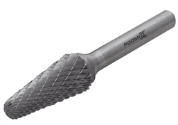 Борфреза сфероконическая L 06х16 M06L75 двойная насечка, удлиненная, монолитная