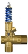 Регулировочный клапан VB 85/310; вход 1/2"г, выход 1/2"г. с входом для манометра 80 л/мин 310 бар