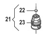 Ремкомплект насоса серии MC 20; MC 25: головка клапана (KIT21)