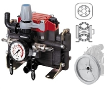Насос мембранно-поршневой Comet серия МР20 (19,5 л/мин; 30 бар) с шкивом d=292