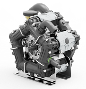 Насос мембранный Comet® серия ВPS260 (249 л/мин; 20 бар); ВОМ 1"3/8 - вал d25 внутрен./шпонка