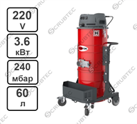 Промышленный  пылесос VOSTOK IVS A942" (4,0KW) с полуавтоматической системой очистки фильтра