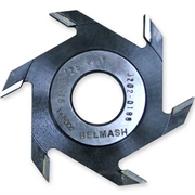 Фреза пазовая BELMASH 125х32х8 мм, с переходным кольцом 32/30мм