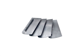 Лопасти стальные (4 шт; 4.75х9 см; сталь 2 мм) для MT24 KOMAN 4.75X9
