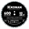 Диск алмазный KOMAN диаметр 600мм(24") Бетон (Professional) - фото 88283