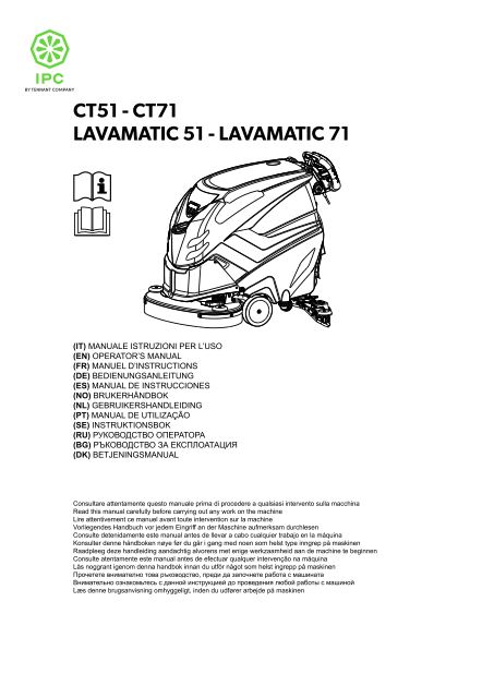 Обложка инструкции Soteco GS 3/78 CYC